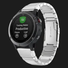 Ремінець Metal Strap для Garmin 22 mm (Silver)
