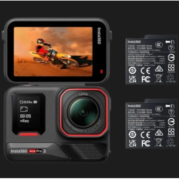 Екшн-камера Insta360 Ace Pro 2 Dual Battery Bundle