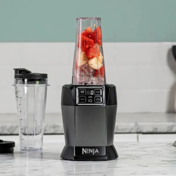 Блендер стаціонарний Ninja Personal with Auto-IQ (Black/Gray)