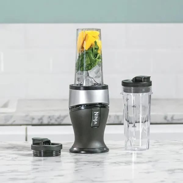 Блендер стаціонарний Ninja Personal Slim Blender & Smoothie Maker (Black/Silver)