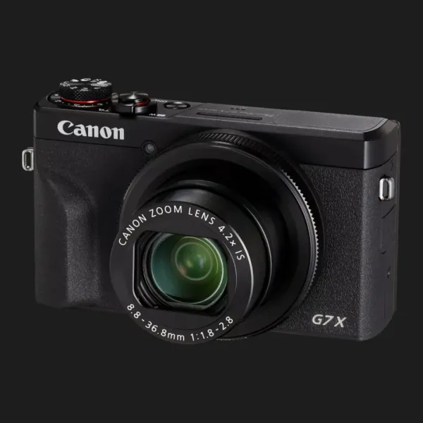 Компактний цифровий фотоапарат Canon PowerShot G7 X Mark III (Black) (3637C013)