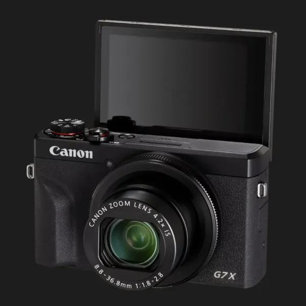 Компактний цифровий фотоапарат Canon PowerShot G7 X Mark III (Black) (3637C013)