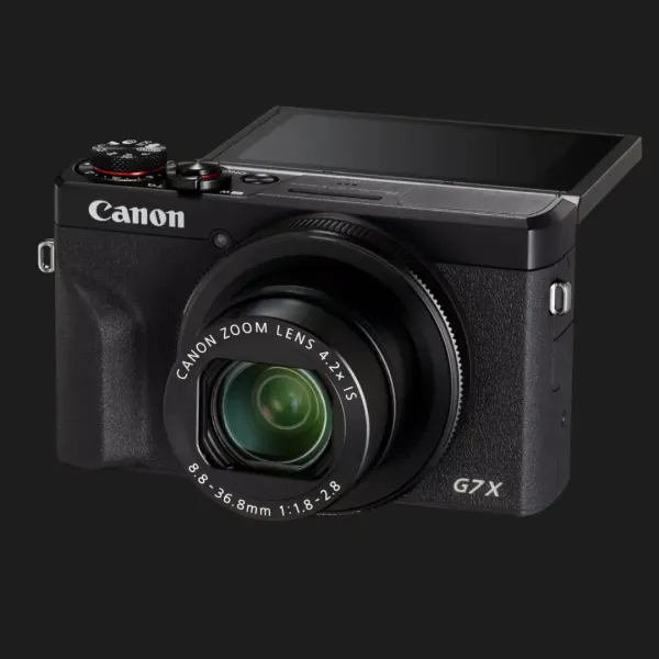 Компактний цифровий фотоапарат Canon PowerShot G7 X Mark III (Black) (3637C013)