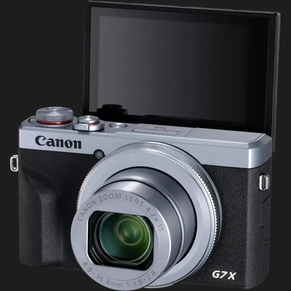 Компактний цифровий фотоапарат Canon PowerShot G7 X Mark III (Silver) (3638C013)