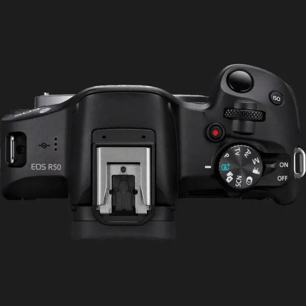 Цифровий фотоапарат Canon EOS R50 kit RF-S 18-45 IS STM (Black) (5811C033) (Standard)