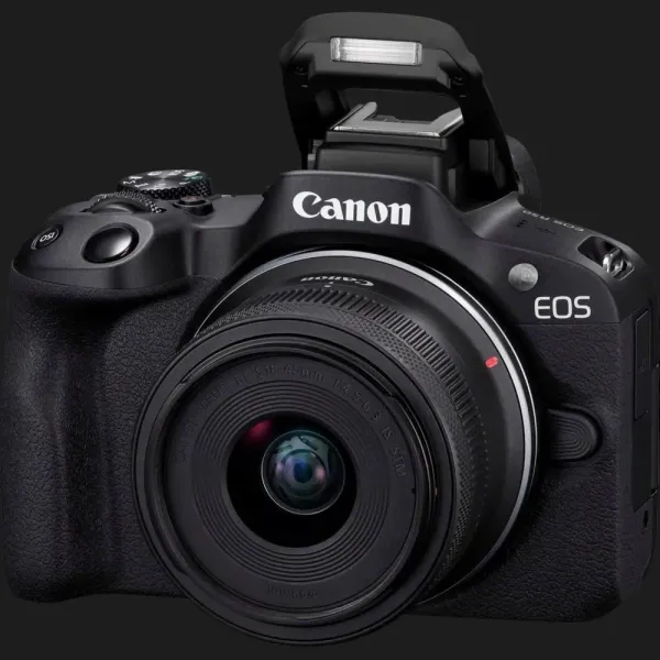 Цифровий фотоапарат Canon EOS R50 kit RF-S 18-45 IS STM (Black) (5811C033) (Standard)