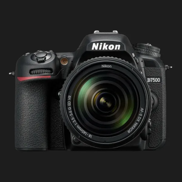 Цифровий фотоапарат Nikon D7500 Kit AF-S DX NIKKOR 18-140 VR (VBA510K002) (Standard)