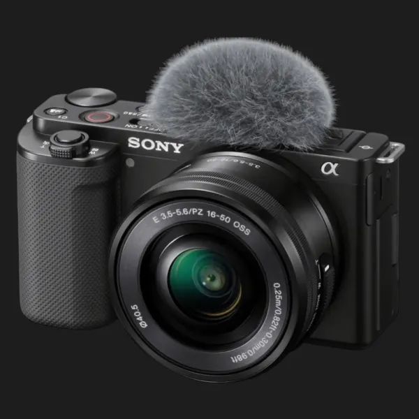 Цифровий фотоапарат Sony ZV-E10 Kit 16-50mm (Black) (ILCZVE10LB.CEC) (Standard)