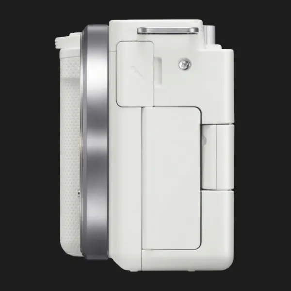 Цифровий фотоапарат Sony ZV-E10 Kit 16-50mm (White) (ILCZVE10LW.CEC) (Standard)