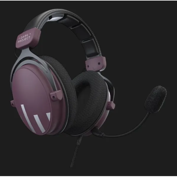 Ігрова гарнітура Dark Project HS4 Wired (Purple/Black) (UA)