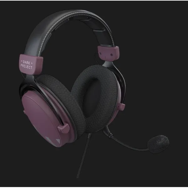 Ігрова гарнітура Dark Project HS4 Wired (Purple/Black) (UA)