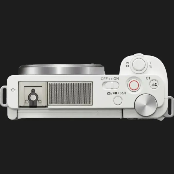 Цифровий фотоапарат Sony ZV-E10 Body (White) (ILCZVE10W.CEC) (Standard)