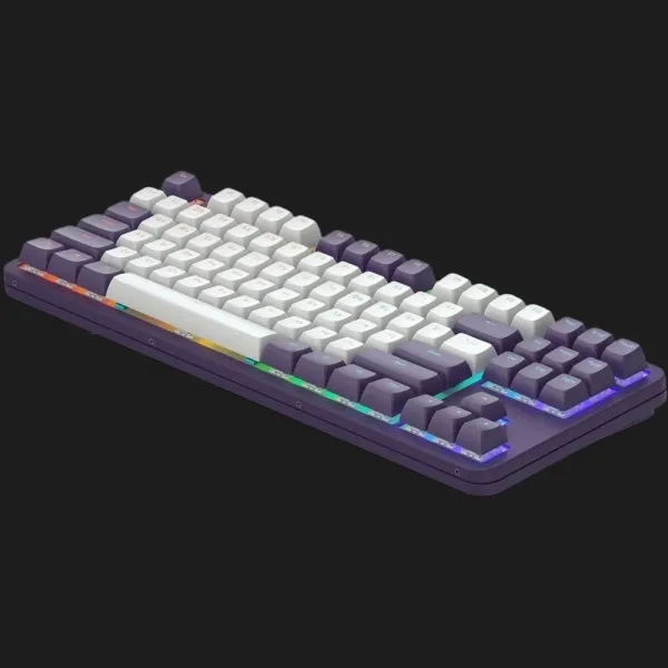 Клавіатура ігрова Dark Project ALU87 Violet ENG/UA (Violet/White) (UA)