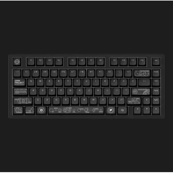 Клавіатура ігрова Dark Project ALU81 Terra Nova (Black) (UA)