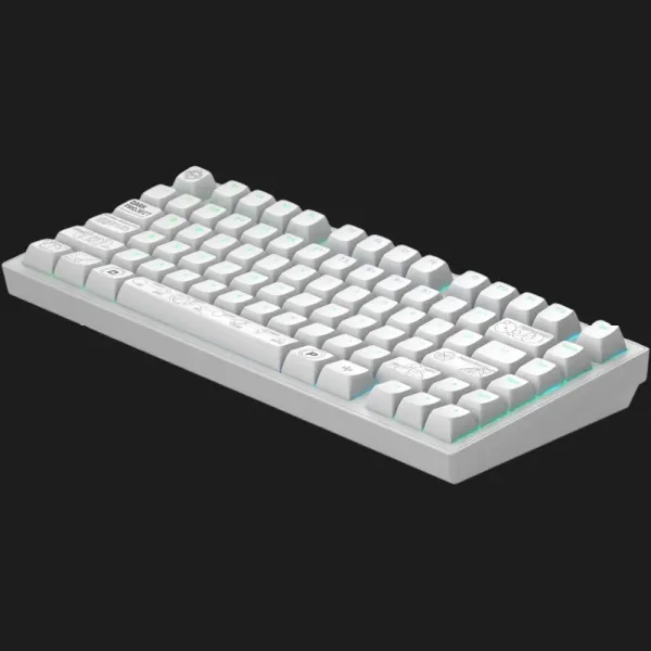 Клавіатура ігрова Dark Project ALU81 Terra Nova (White) (UA)