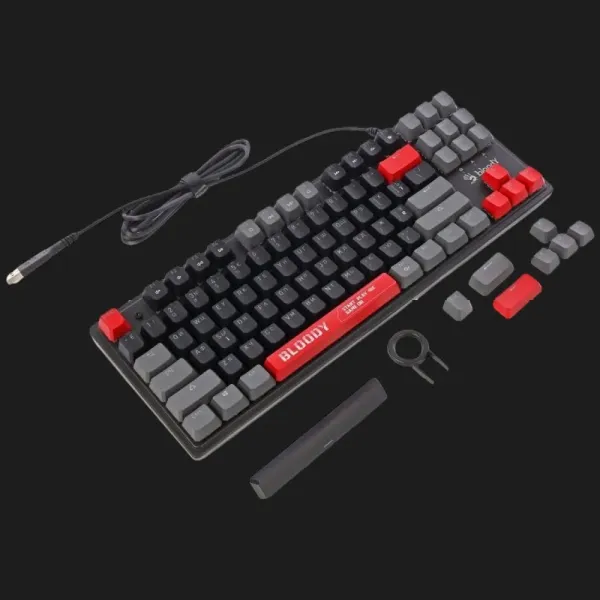 Клавіатура дротова Bloody S310N (Energy Red) (UA)