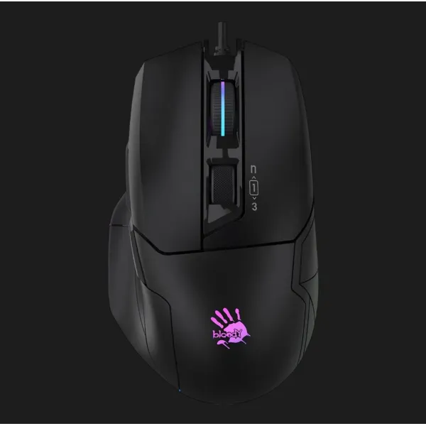 Ігрова миша Bloody W70 Max (Stone Black) (UA)