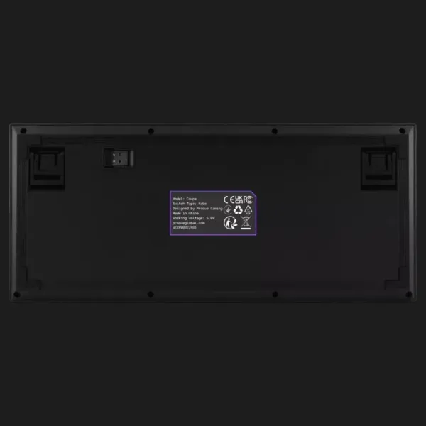 Ігрова клавіатура Proove Gaming Coupe (Black) (UA)