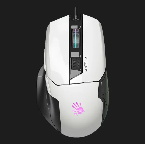 Ігрова миша Bloody W70 Max (Panda White) (UA)