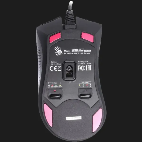 Ігрова миша Bloody W90 Max (Panda White) (UA)