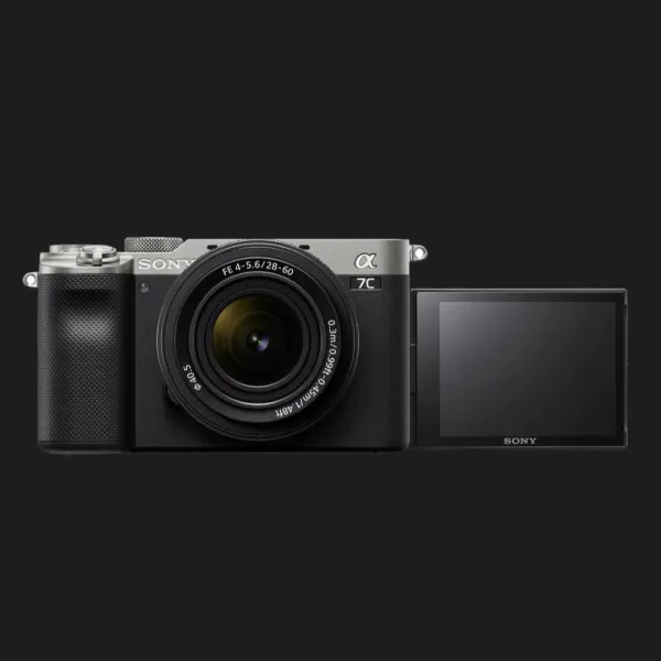 Цифровий фотоапарат Sony Alpha A7C kit 28-60 mm (Silver) (ILCE7CLS) (Standard)