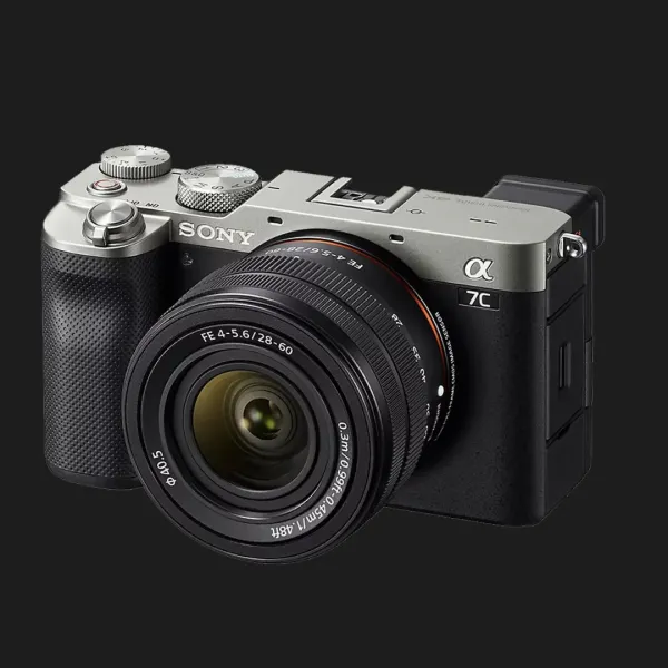 Цифровий фотоапарат Sony Alpha A7C kit 28-60 mm (Silver) (ILCE7CLS) (Standard)