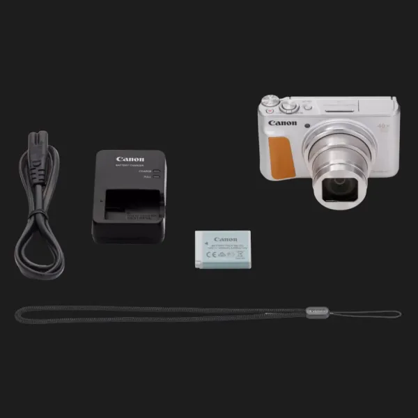 Компактний цифровий фотоапарат Canon PowerShot SX740 HS (Silver) (2956C012) (Standard)