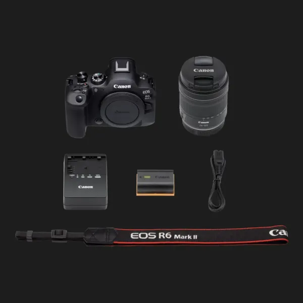 Цифровий фотоапарат Canon EOS R6 Mark II kit 24-105mm IS STM (5666C030) (Standard)