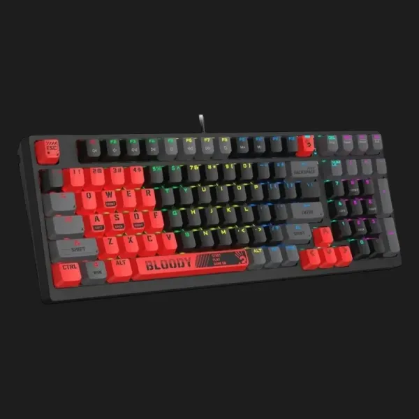 Клавіатура ігрова Bloody S98 (Sports Red) (UA)