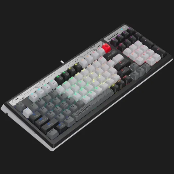 Клавіатура ігрова Bloody B950 RGB (Warrior Gray) (UA)