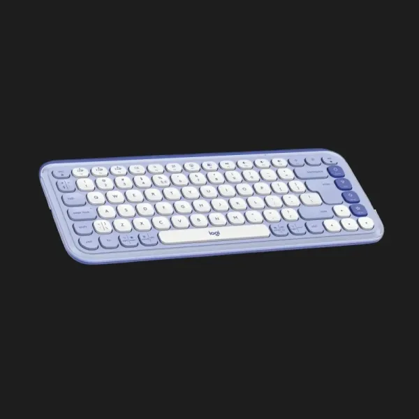Клавіатура бездротова Logitech Pop Icon Keys (Lilac) (UA)