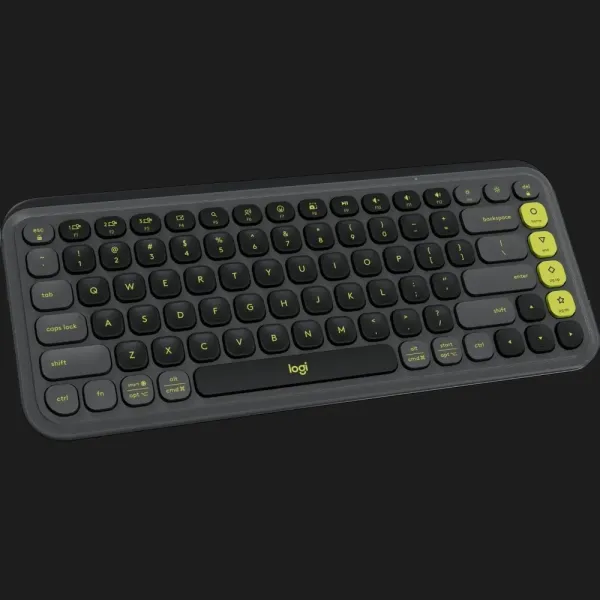 Клавіатура бездротова Logitech Pop Icon Keys (Graphite) (UA)