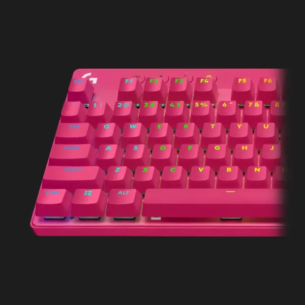 Ігрова клавiатура Logitech G PRO X TKL Rapid (Magenta) (UA)