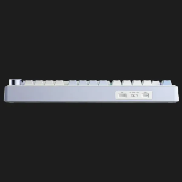 Клавіатура ігрова AULA F75 Wireless (White/Blue)