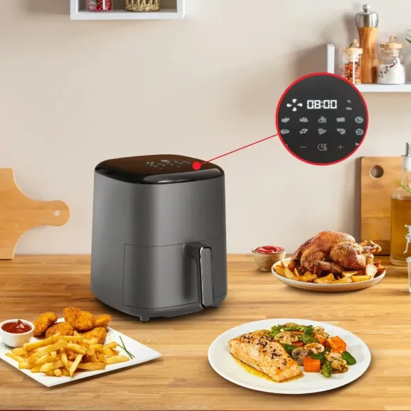Мультипіч Tefal Easy Fry Max (Dark Gray)