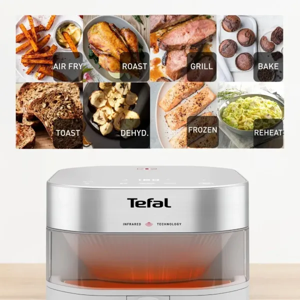 Мультипіч Tefal Easy Fry Infrared (Ligth Gray)