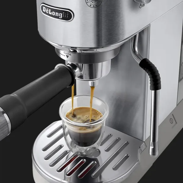Ріжкова кавоварка DeLonghi Dedica Duo (Metallic) (EC890.M)
