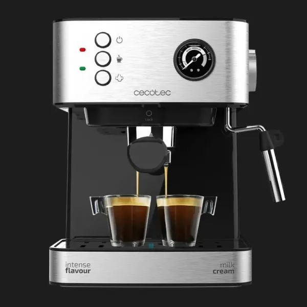 Ріжкова кавоварка Cecotec Cumbia Power Espresso 20 Professional (Silver) (CCTC-01556)