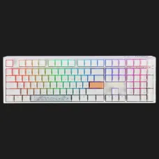 Клавіатура ігрова Ducky One 3 Cherry MX Red RGB (White) (UA)