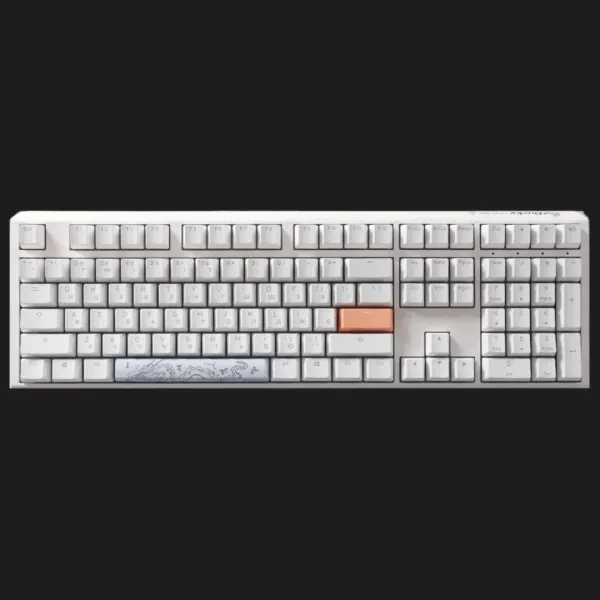 Клавіатура ігрова Ducky One 3 Cherry MX Brown RGB (White) (UA)