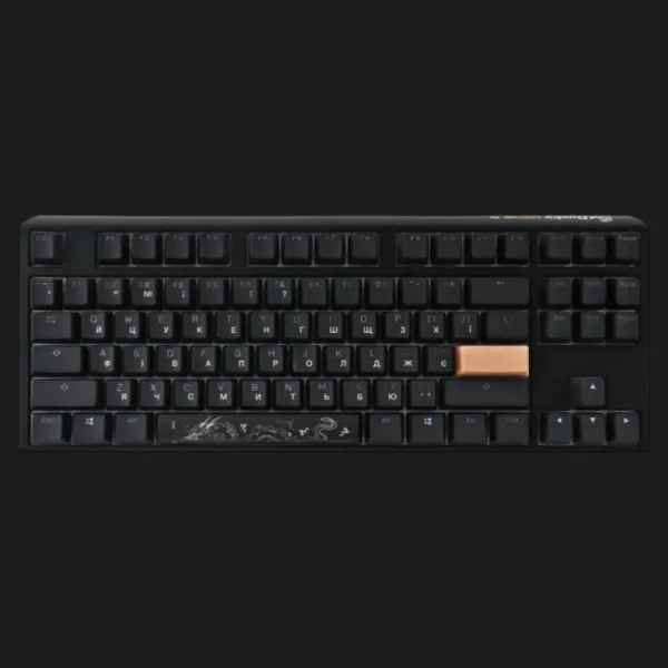 Клавіатура ігрова Ducky One 3 TKL Cherry MX Blue RGB (Black) (UA)