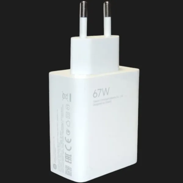 Блок живлення Xiaomi 67W HyperCharge (White)