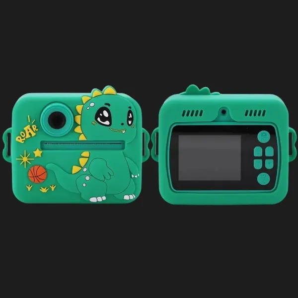Дитяча фотокамера моментального друку DinoSnap (Green)