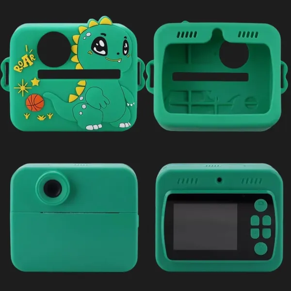 Дитяча фотокамера моментального друку DinoSnap (Green)