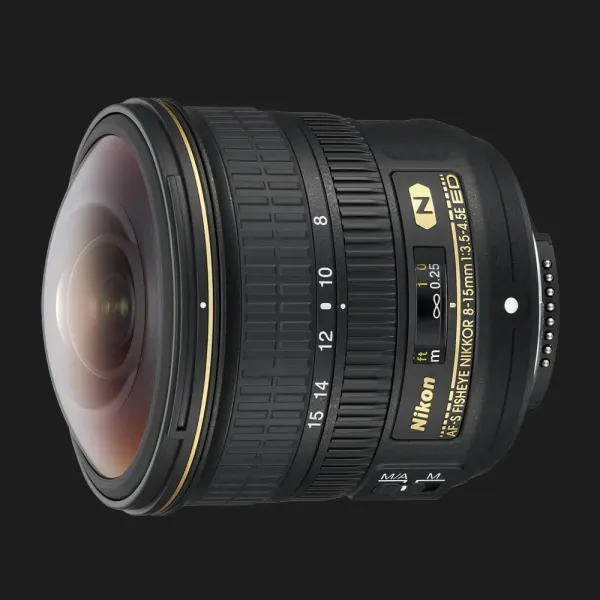 Об'єктив Fisheye Nikon AF-S Nikkor 8-15mm f/3.5-4.5E E (JAA831DA) (Standard)