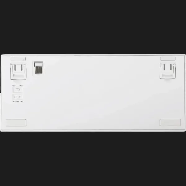 Клавіатура ігрова Epomaker AK820 Pro Flying Fish (White) (UA)