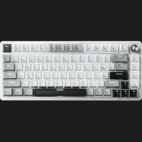 Ігрова клавіатура Gamepro Genesis Silverlight (White) (UA)