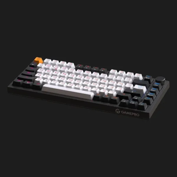 Ігрова клавіатура GamePro MK160B (Red) з Hot-Swap RGB Black (UA)