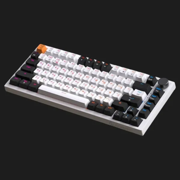Ігрова клавіатура GamePro MK160W (Red) з Hot-Swap RGB White (UA)