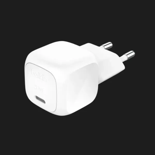 Блок живлення Belkin Home Charger 20W USB-C PD (White) (WCA009KQWH)